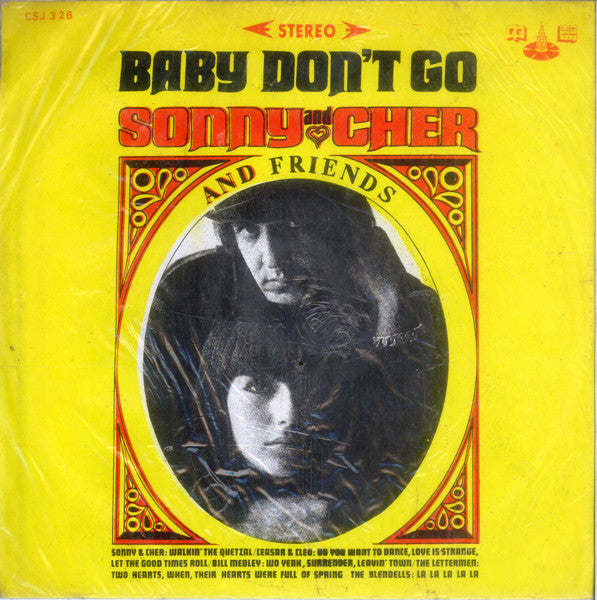 Sonny & Cher & Friends - Baby Don't Go Red Coloured Vinyl LP (Used)