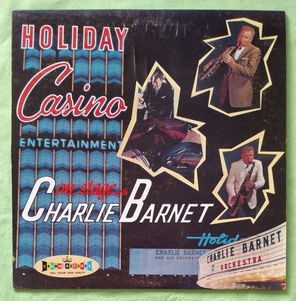 Charlie Barnet & His Orchestra - On Stage With Charlie Barnet Red Coloured Vinyl LP (Used)