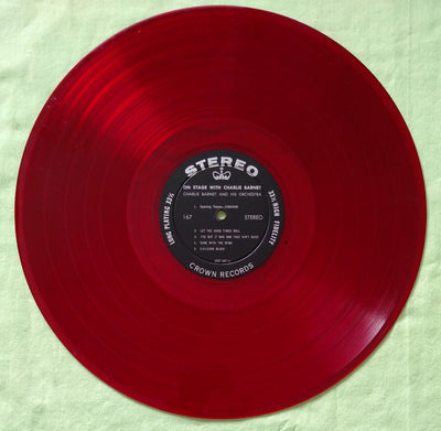 Charlie Barnet & His Orchestra - On Stage With Charlie Barnet Red Coloured Vinyl LP (Used)