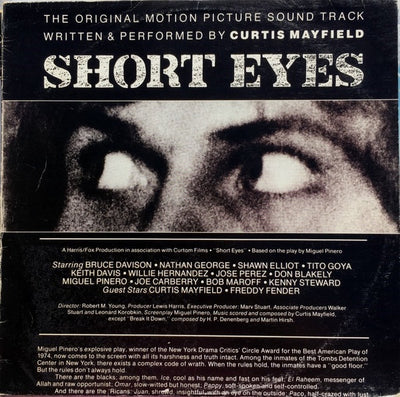 Soundtrack - Short Eyes (The Original Motion Picture Sound Track) Vinyl LP (Used)
