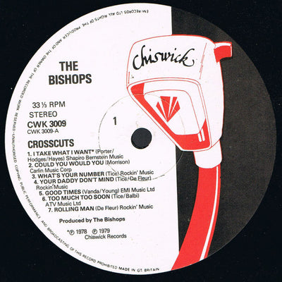 Bishops - Cross Cuts Vinyl LP (Used)