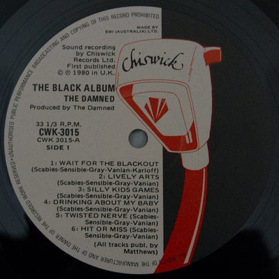 Damned - The Black Album Vinyl 2LP (Used)