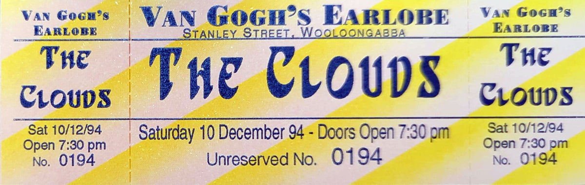 Clouds - 1994 Original Vintage Concert Ticket Seat #194