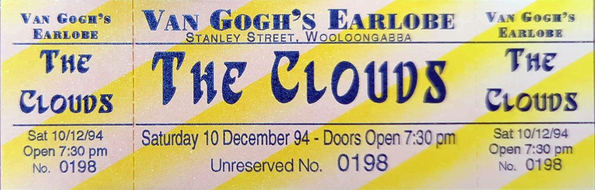 Clouds - 1994 Original Vintage Concert Ticket Seat #198