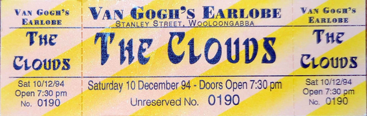 Clouds - 1994 Original Vintage Concert Ticket Seat #190