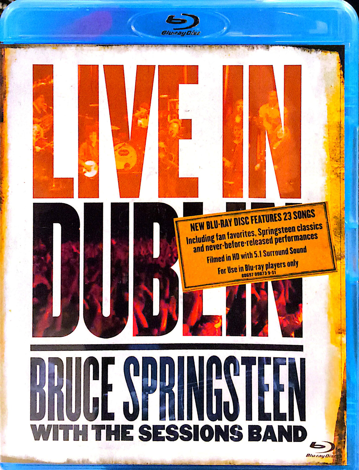 Bruce Springsteen - Live In Dublin With The Sessions Band Blu-ray