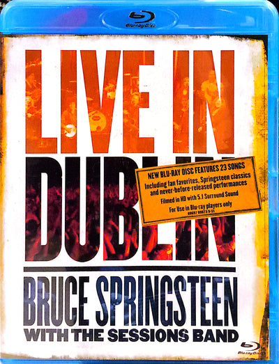 Bruce Springsteen - Live In Dublin With The Sessions Band Blu-ray