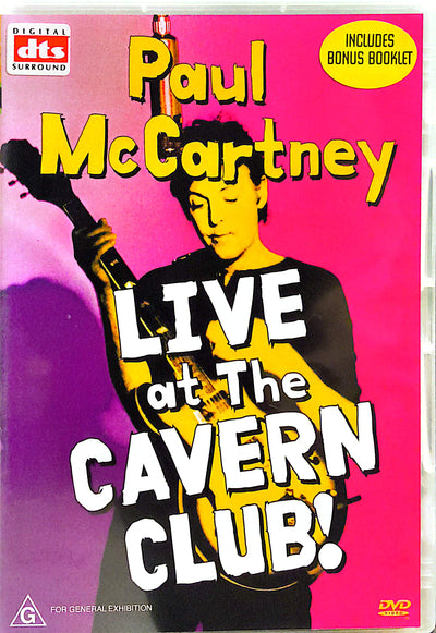 Paul McCartney - Live At The Cavern Club! DVD