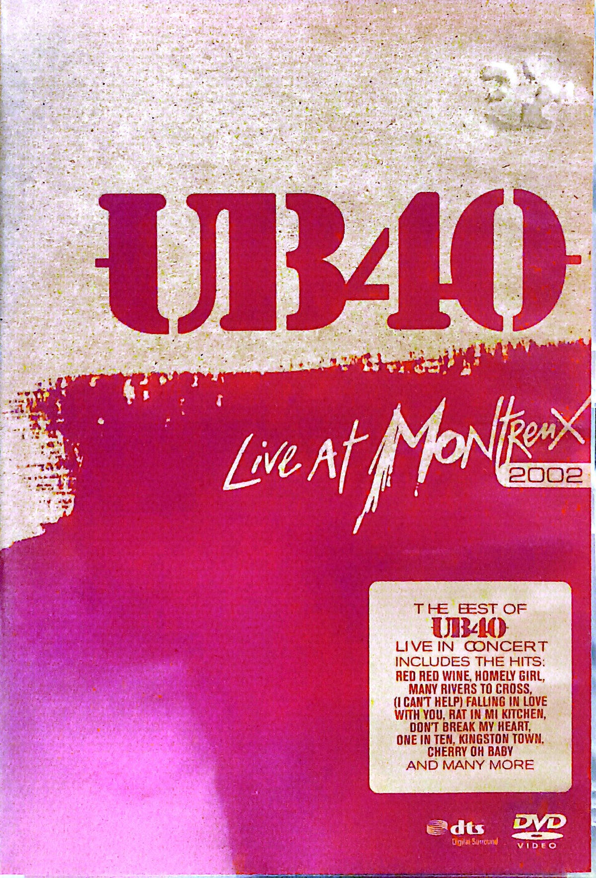 UB40 - Live At Montreux 2002 DVD
