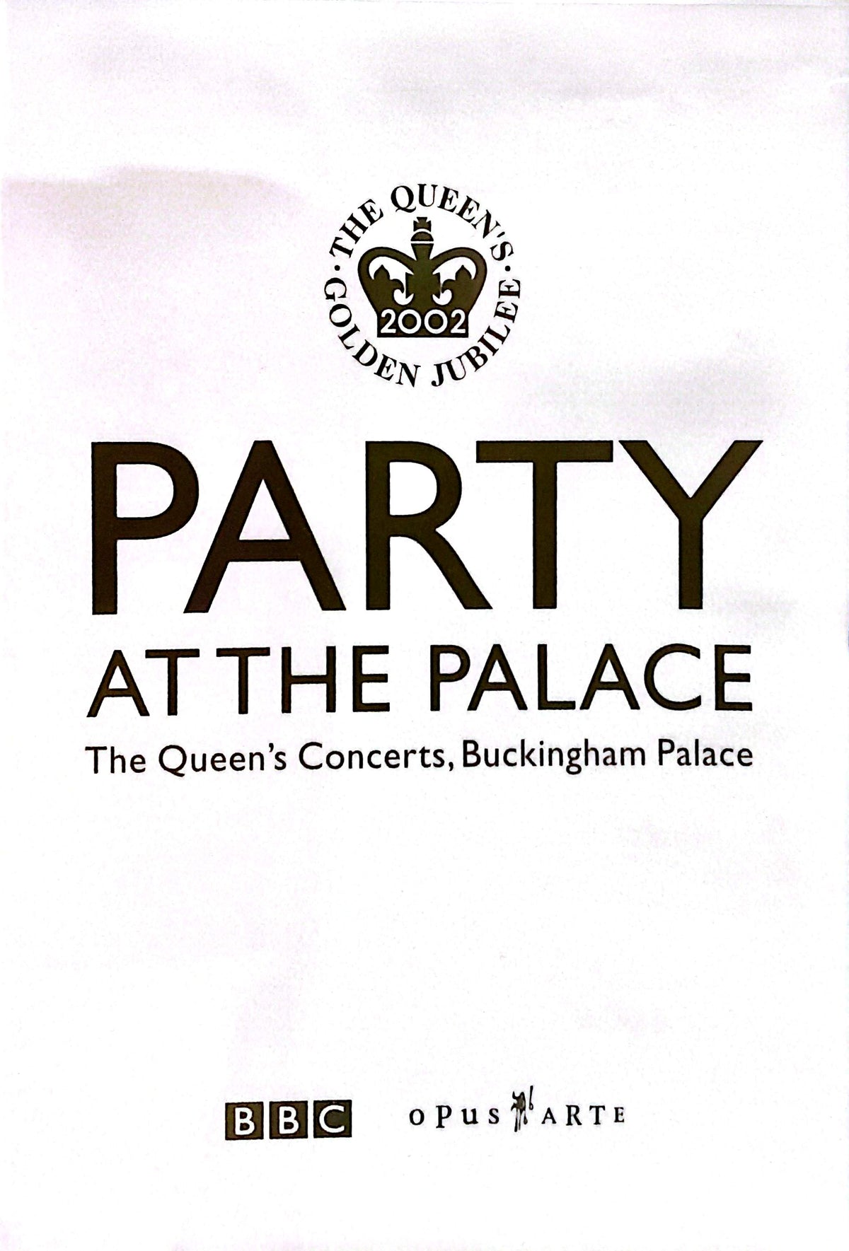 Various Artists - Party At The Palace DVD