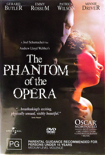 Phantom Of The Opera DVD