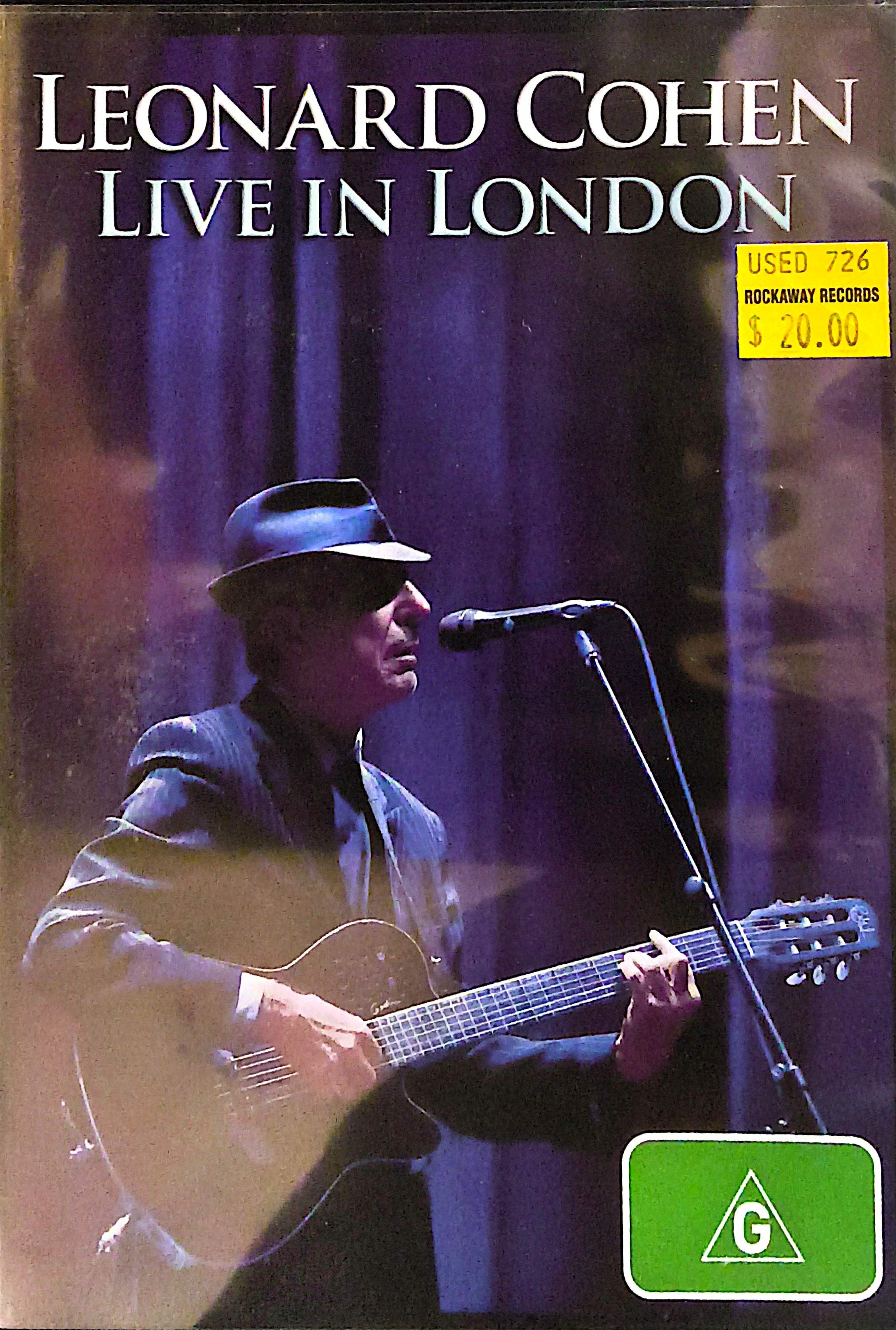 Leonard Cohen - Live In London DVD