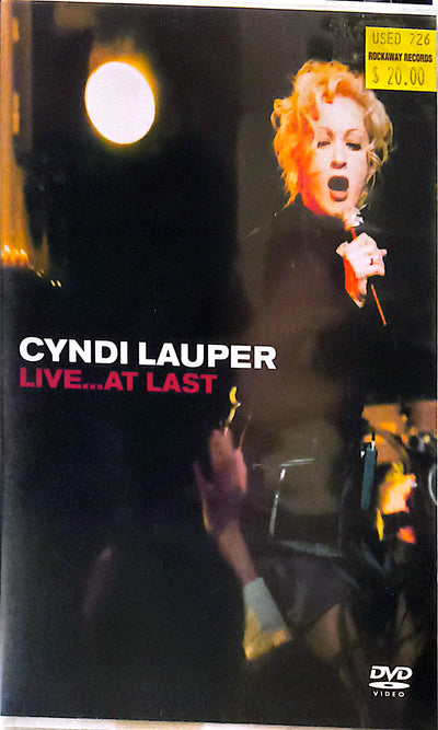 Cyndi Lauper - Live... At Last DVD