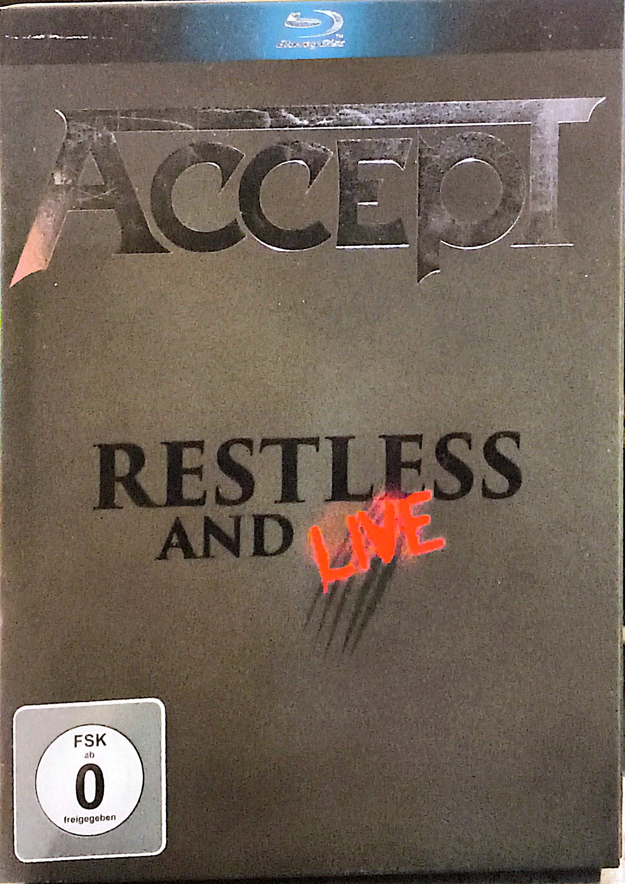 Accept - Restless And Live Blu-Ray + 2CD