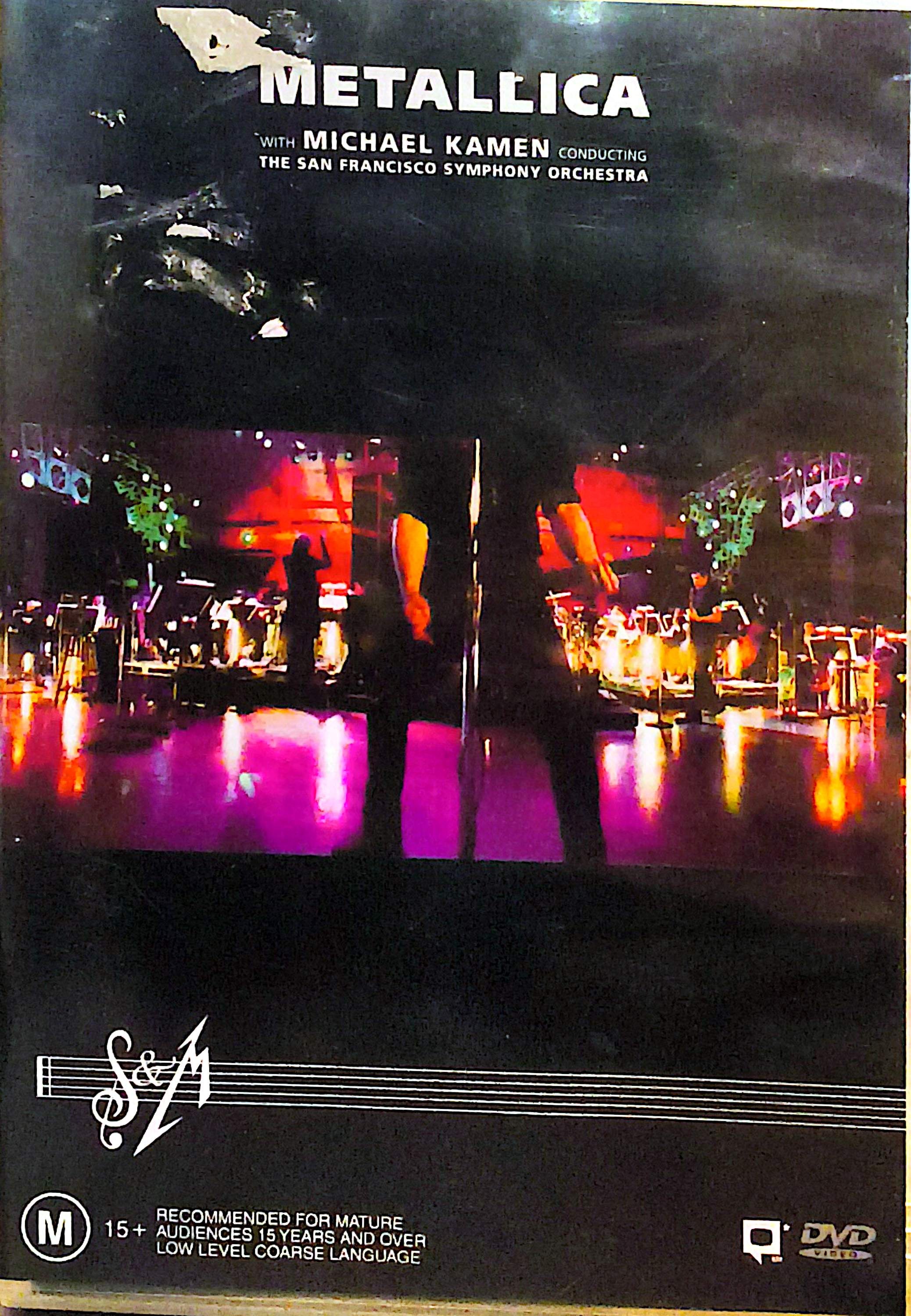Metallica - With Michael Kamen Conducting The San Francisco Symphony Orchestra 2DVD