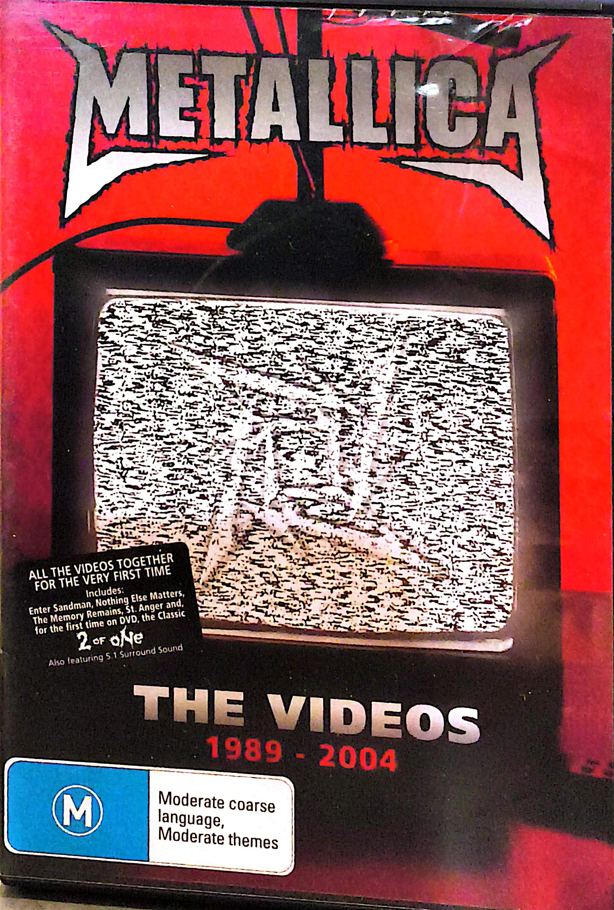Metallica - The Videos 1989 - 2004 DVD