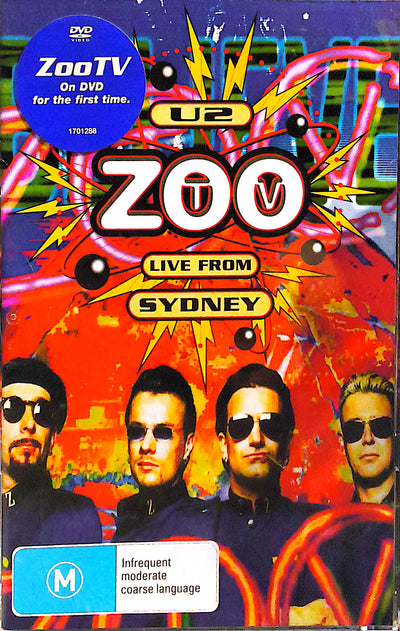 U2 - ZooTV Live From Sydney DVD
