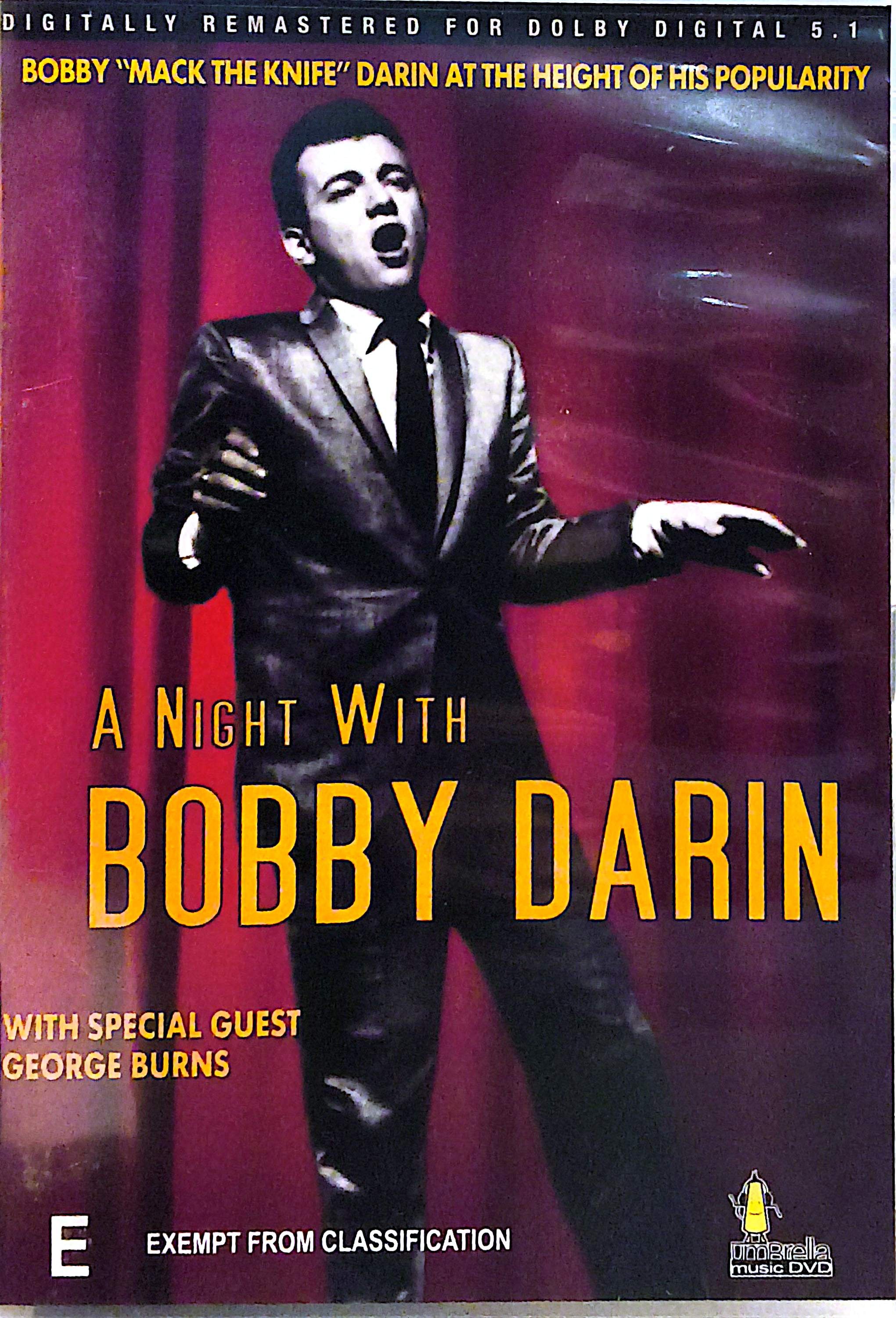 Bobby Darin - A Night With Bobby Darin DVD
