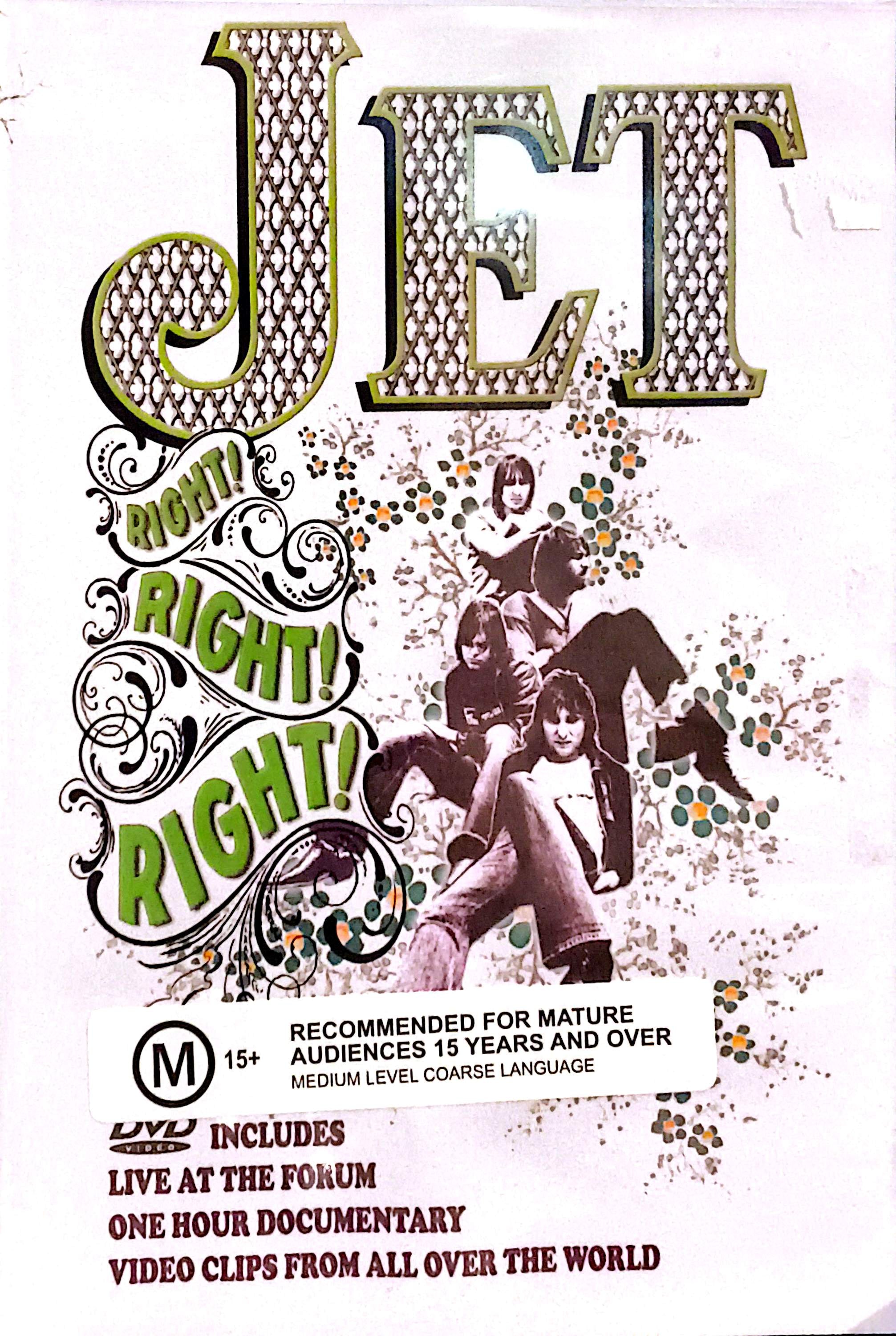 Jet - Right! Right! Right! DVD