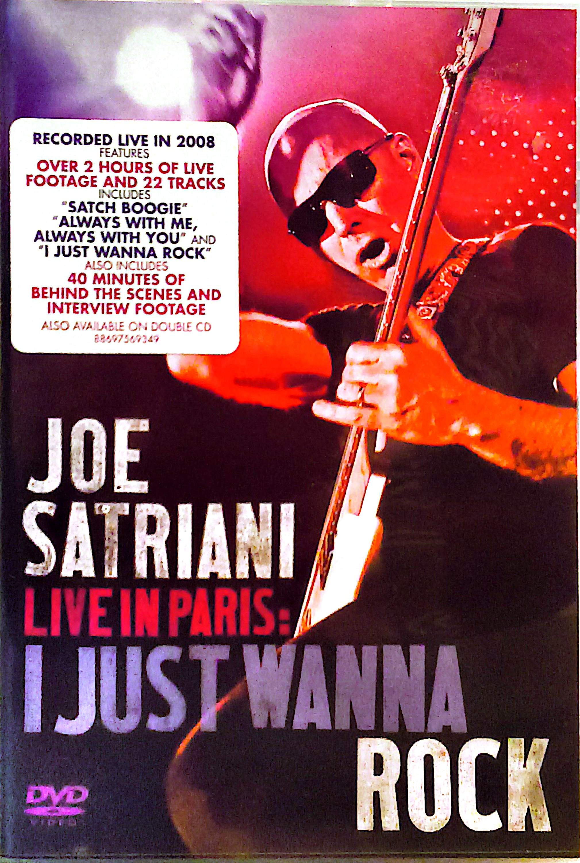 Joe Satriani - Live in Paris: I Just Wanna Rock DVD