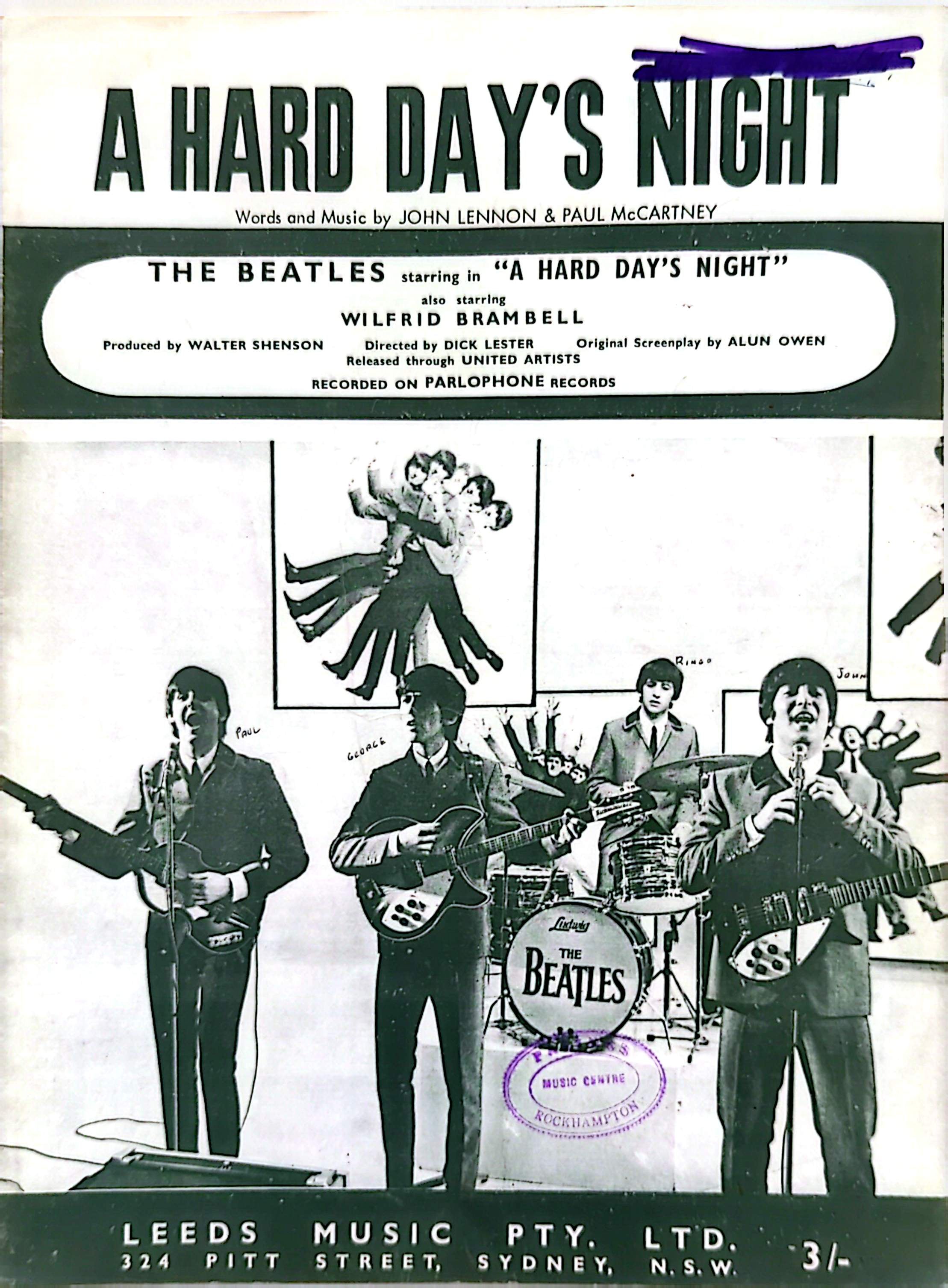 Beatles - A Hard Day's Night 1964
