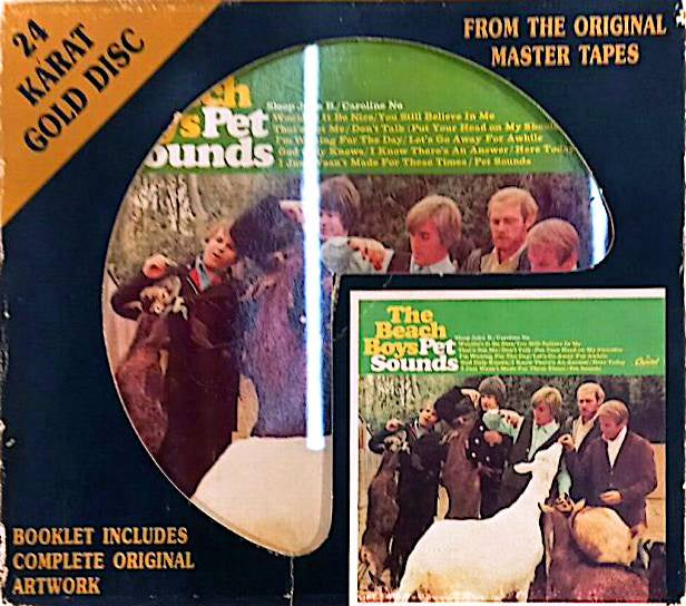 The Beach Boys Pet Sounds 24KT GOLD CD DCC MONO Remastered By