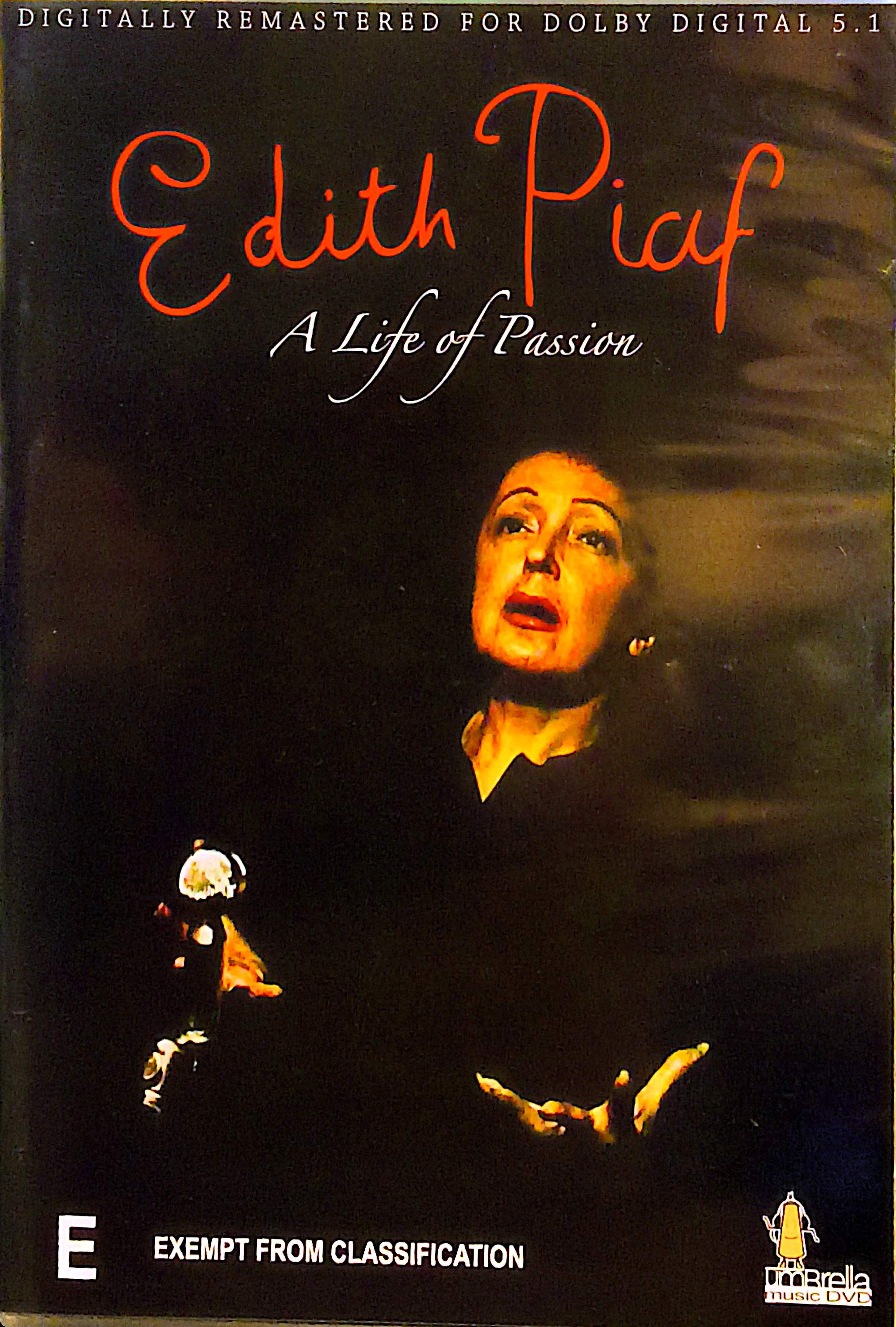Edith Piaf - A Life Of Passion DVD