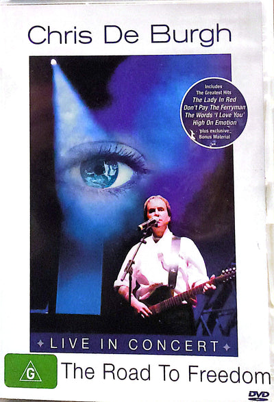 Chris De Burgh - The Road To Freedom Liove In Concert DVD