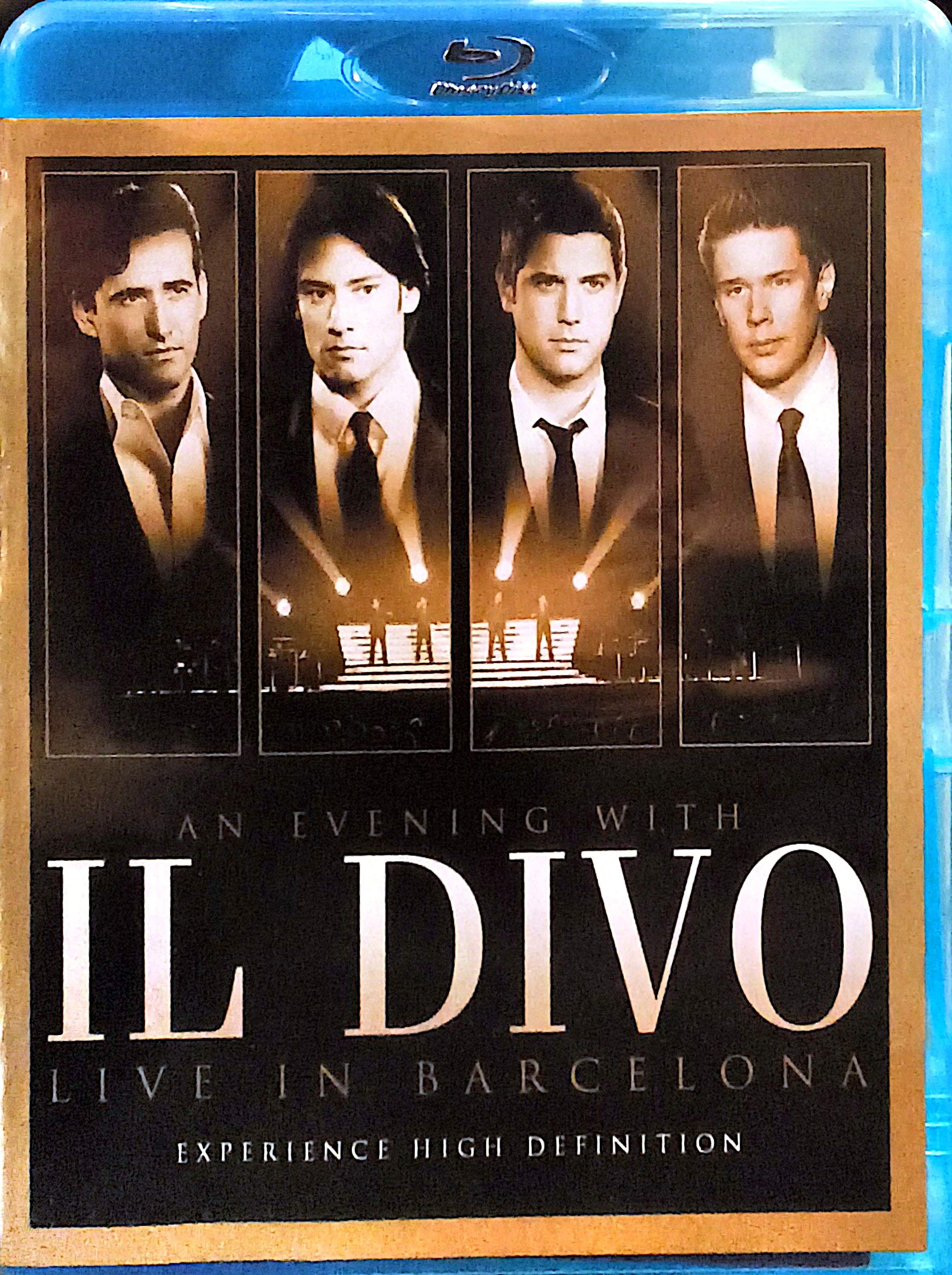 Il Divo - An Evening With Il Divo Live In Barcelona Blu-Ray