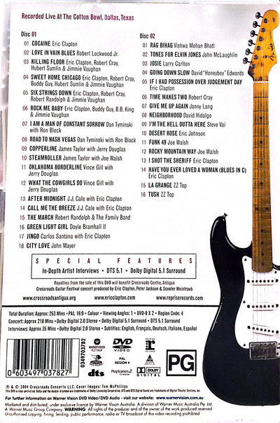 Eric Clapton - Crossroads Guitar Festival 2DVD