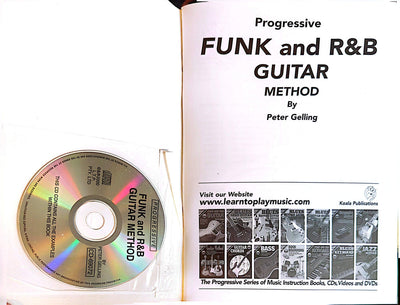 Progressive Funk & R&B Guitar Method By Peter Gelling Softcover Book + CD