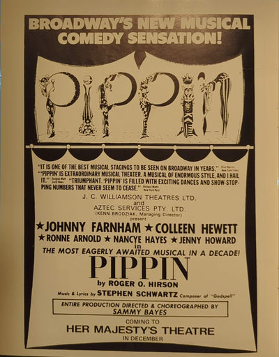 Leslie Phillips - The Man Most Likely To, Brisbane Australia 1974 Original Concert Tour Program