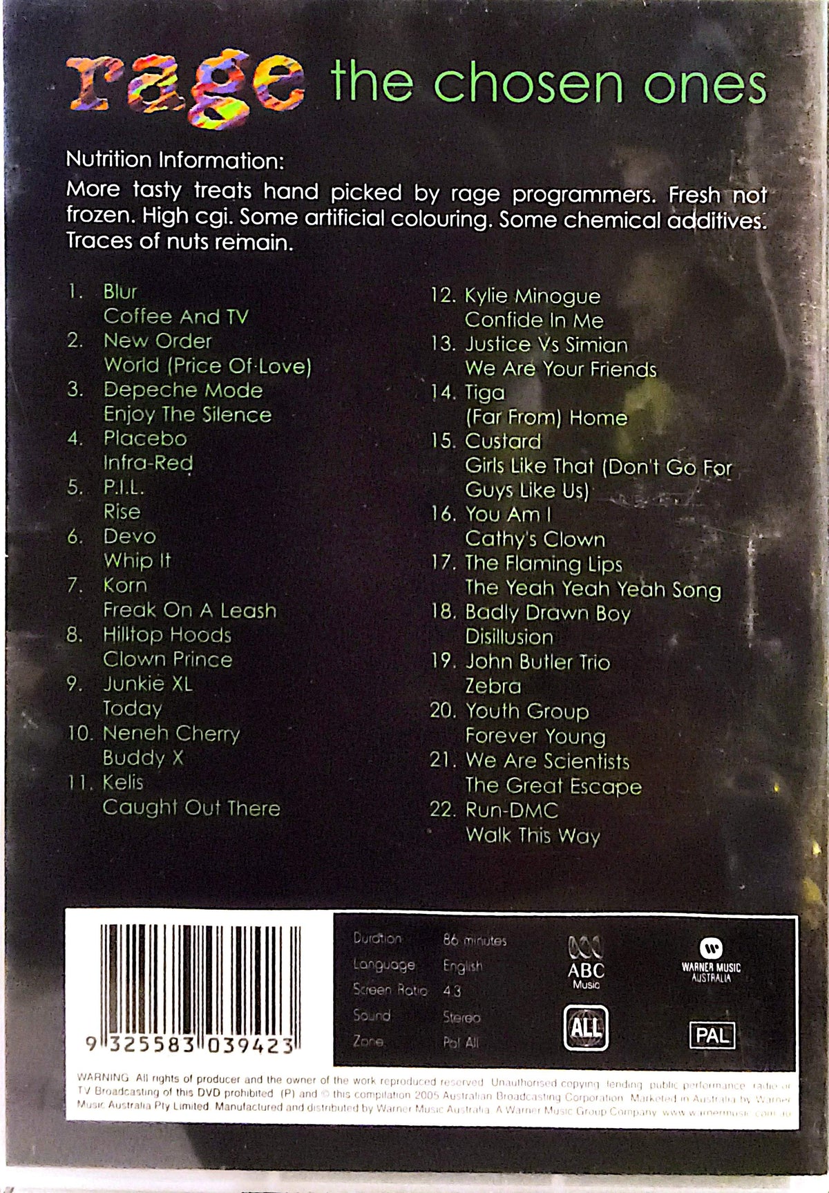 Various Artists - Rage: The Chosen Ones Volume 2 DVD