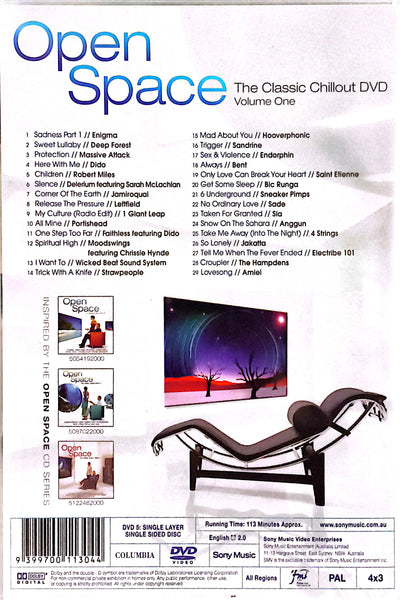 Various Artists - Open Space: The Classic Chillout Volume 1 DVD