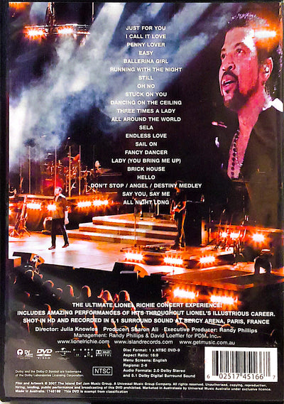 Lionel Richie - Live DVD