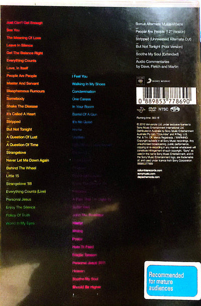 Depeche Mode - Videos Singles Collection 3DVD