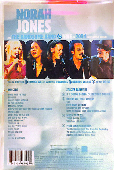 Norah Jones And The Handsome Band - Live In 2004 DVD