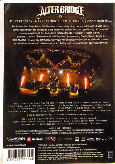 Alter Bridge - Live At Wembley 2DVD + CD
