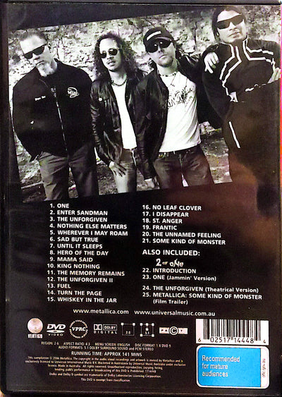 Metallica - The Videos 1989 - 2004 DVD