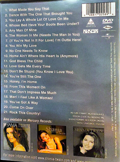 Shania Twain - The Platinum Collection DVD