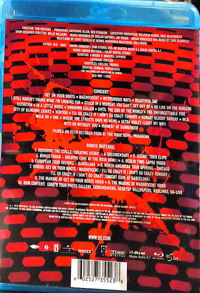U2 - 360° At The Rose Bowl Blu-ray