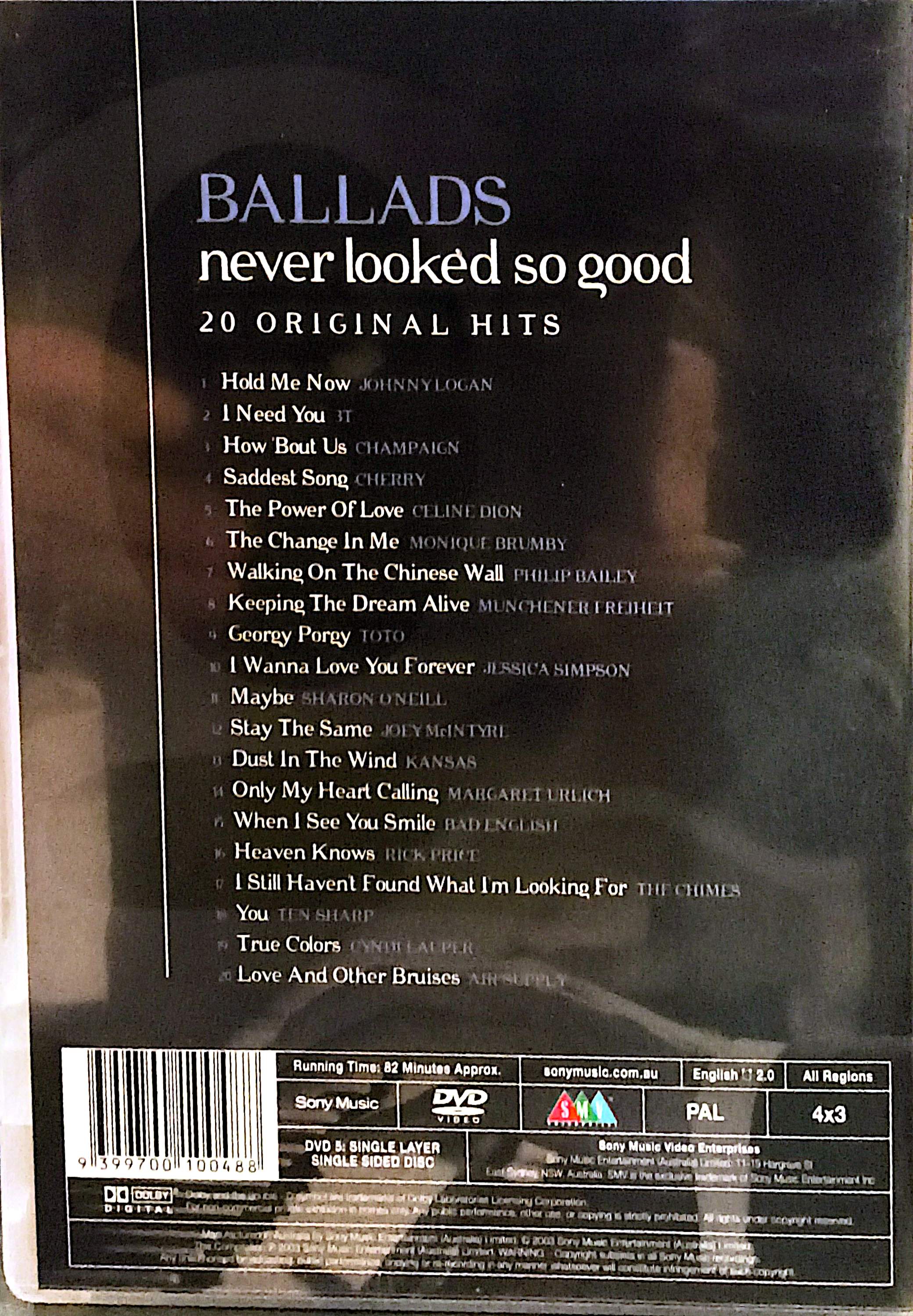 Various Artists - Ballads Never Looked So Good DVD