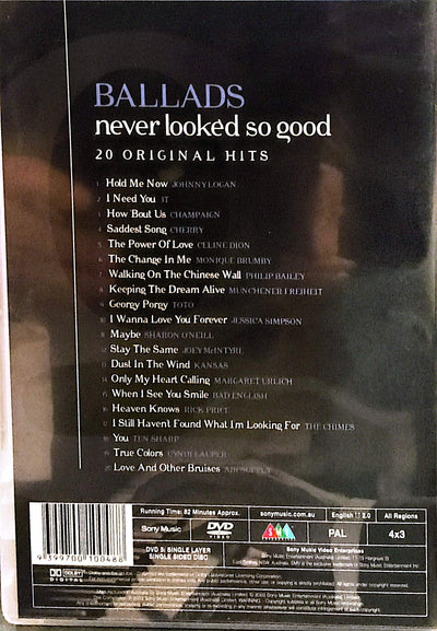 Various Artists - Ballads Never Looked So Good DVD