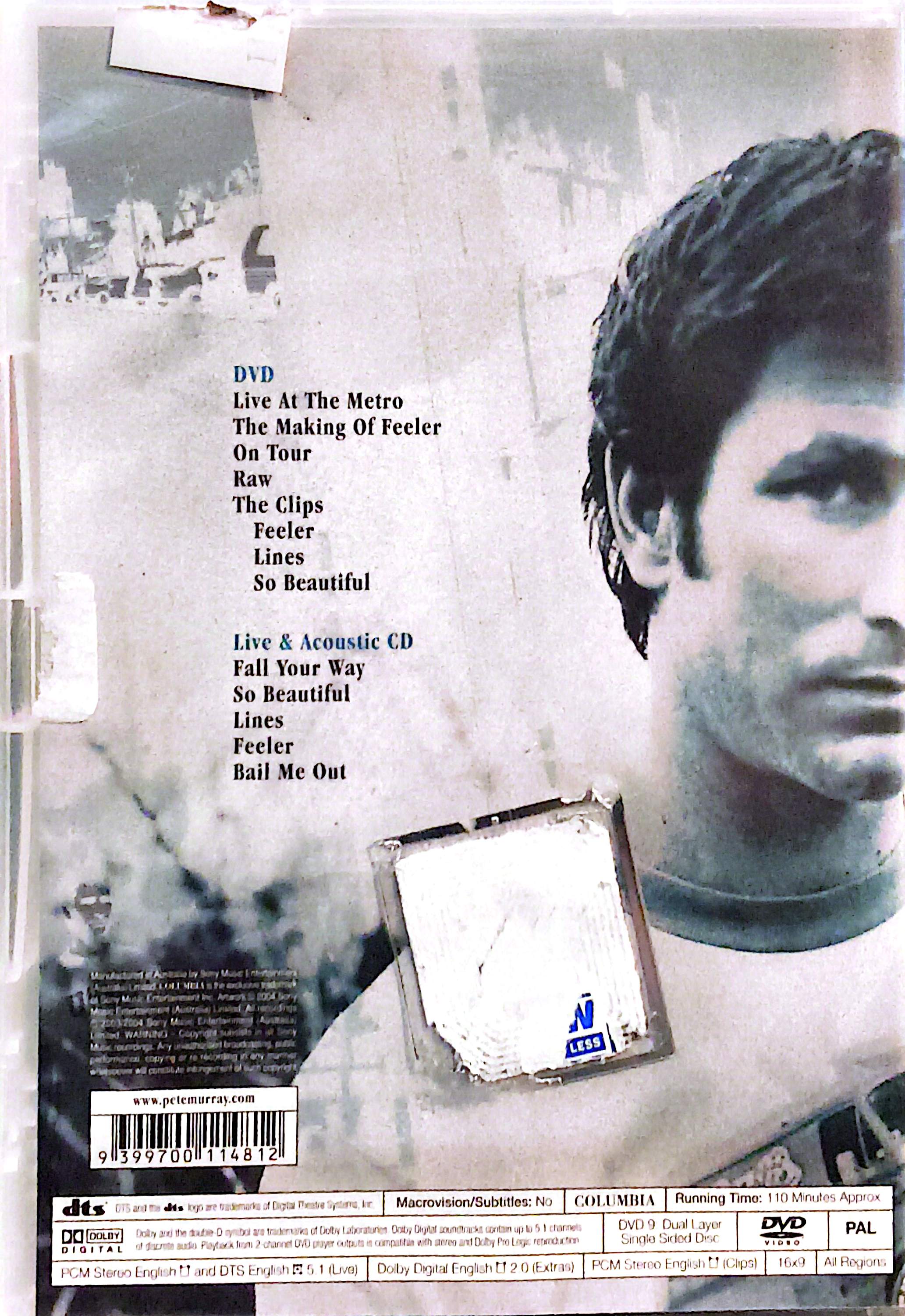 Pete Murray - Passing Time DVD/CD