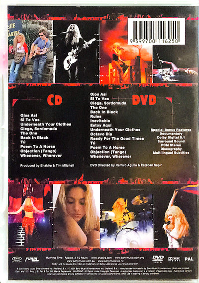 Shakira - Live & Off The Record 2DVD
