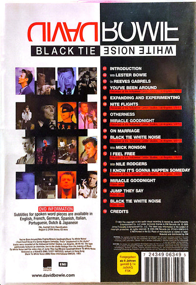 David Bowie - Black Tie White Noise DVD