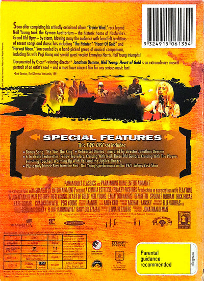 Neil Young - Heart Of Gold 2DVD