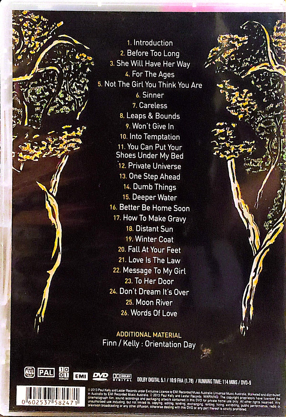 Neil Finn + Paul Kelly - Goin' Your Way DVD