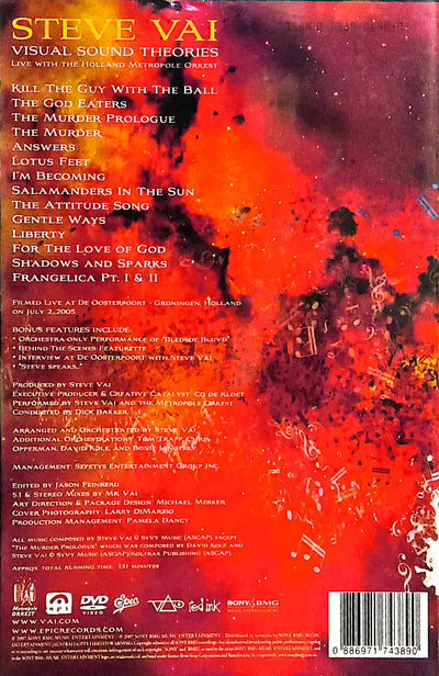 Steve Vai - Visual Sound Theories DVD