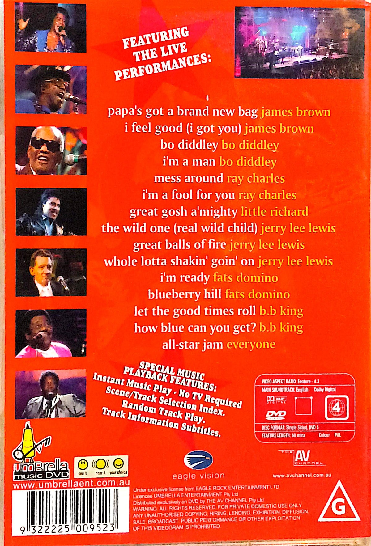Various Artists - Legends Of Rock 'nN' Roll DVD